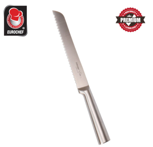 Eurochef 8" Stainless Steel Heavy Duty Serrated Gourmet Bread Knife EU310