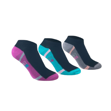 Dri Plus Ladies’ Lite Casual Low Cut Socks 3 pairs in a pack DLCKG30