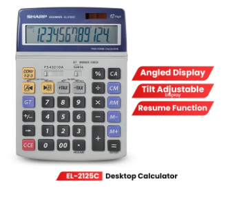Sharp Desktop Calculators EL-2125C