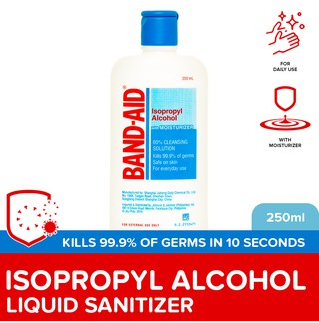 Band-Aid Isopropyl Alcohol 150ml - First Aid, Wound Care, Kill 99% of Germs