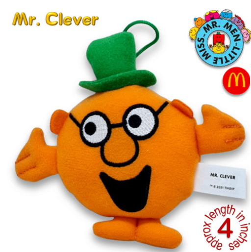 Mr Men Little Miss McDo Hanging Plushies Bag Charm Stuffed Toys McDo8