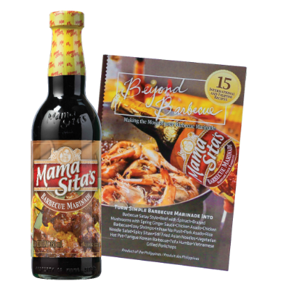 Mama Sita's Barbecue Marinade 350ml  with Beyond Barbecue Cookbooklet