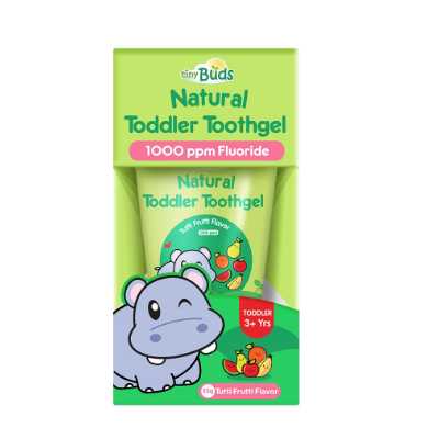 Tiny Buds Natural Toddler Toothgel 3+ yrs. 55g