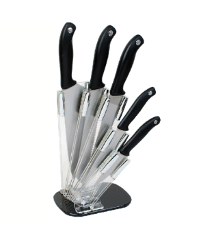Masflex 6-piece Knife Set w/ Acrylic Block