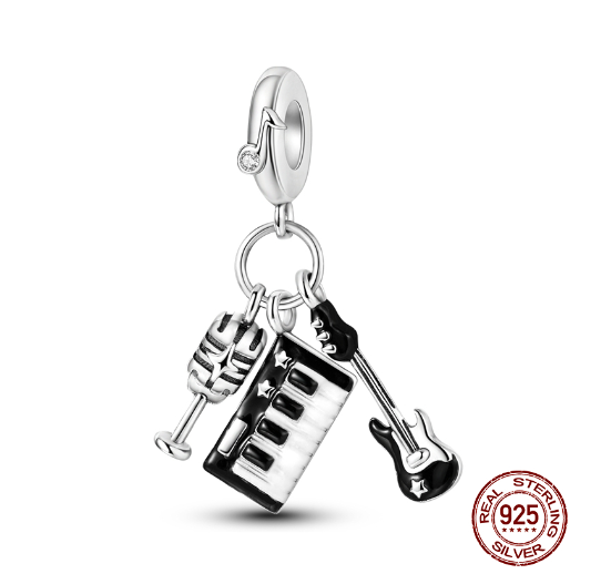 New Arrivals 925 Silver Life Tree Pendants Feather Planet Trunk Travel Girl Charms Beads Fit Original Pandora Charms Bracelet Women DIY Jewelry 0036