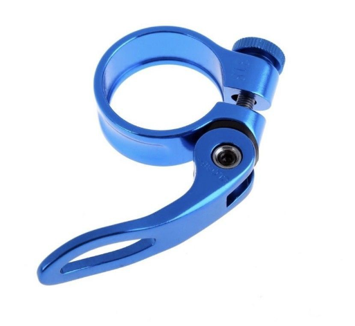 31.8mm MTB Bike Cycling Saddle Seat Post Clamp Quick Release QR Style New U-353