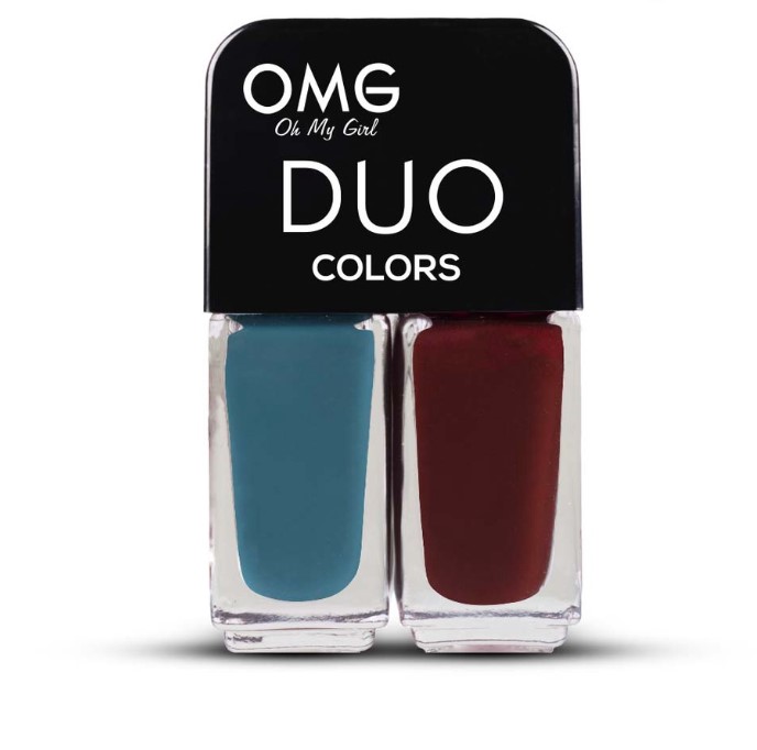 OMG Duo Nail Polish Gorgeous 5ml x 2