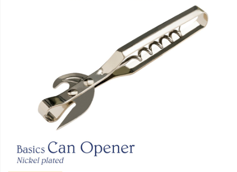 Chef's Classics Basics Nickel Plated Can Opener