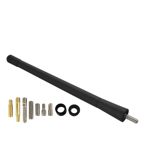 AUXITO 7" Short Black Universal Car Antenna Mast Radio AM/FM for CHEVY SILVERADO 2006-2022 Brand New