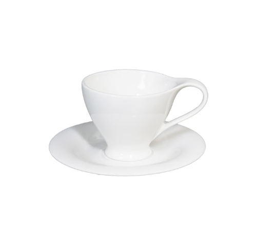 Porcelain Apple Coffee Cup & Saucer 200ML