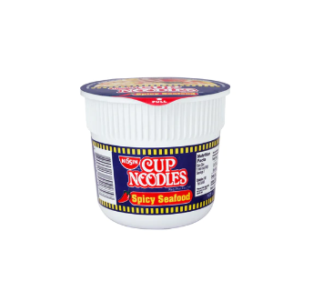 Nissin Cup Noodles Mini Spicy Seafood 40g