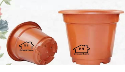 Plastic Flower Pots Container Seed Pots  Pot For Gardening Outdoor Indoor with Hole Pots
