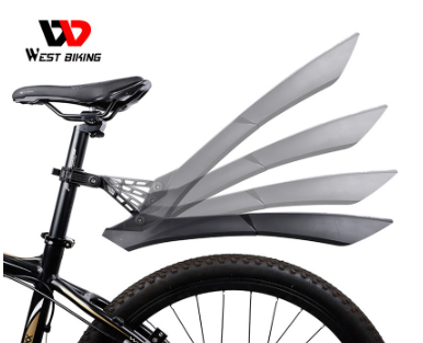 WEST BIKING Quick Release Mountain Bicycle Fenders 2 Pcs Front Rear Cycling Mudguard Wing Mtb Fender
