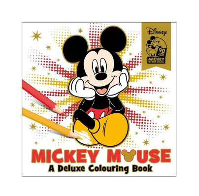 Disney Classics Mickey Mouse Deluxe Fun Colouring Book For Kids
