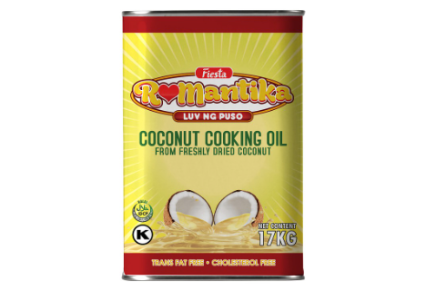 Fiesta Romantika Coconut Cooking Oil 17 Kilos