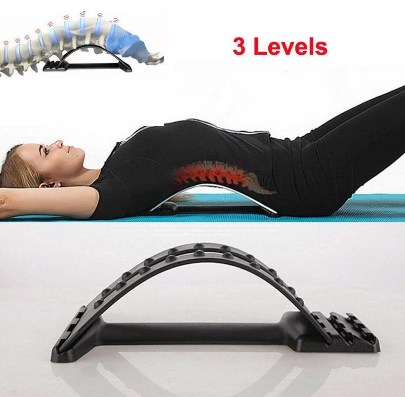 Magnetic Pressure Points Lumbar Traction Orthotic Magic Back Support Stretcher Spine Stretcher-Z291