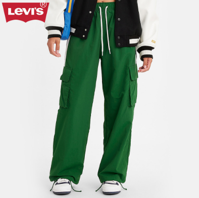 Levi's Women's Gold Tab  Cargo Pocket Nylon Pants A4646-0001