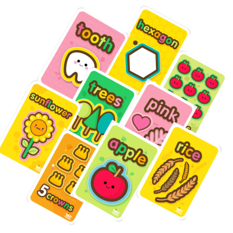 Tiny Things Complete Educational Flash Card Set | Baby Toddler Kids Homeschool Montessori English