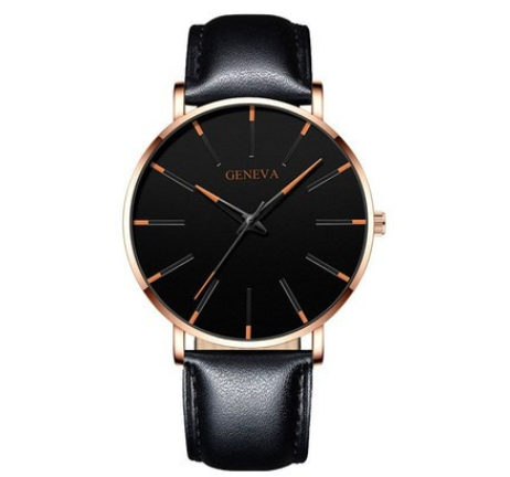 Explosive mesh belt classic dented color scale color pointer watch business men's watch simple alloy belt quartz watch M8