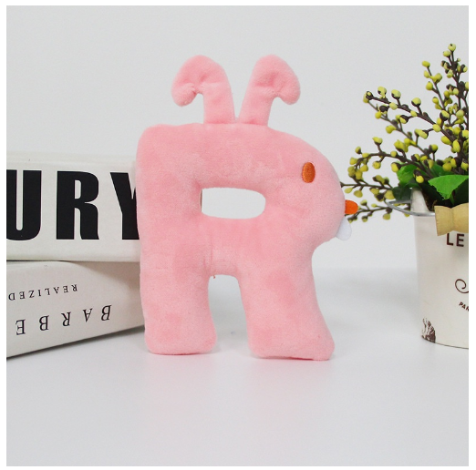 26 PCS Alphabet Plush Toy, Alphabets Alphabet Lore Stuffed Doll Preschool Educational English ABC Letter Toy for Kids Children R