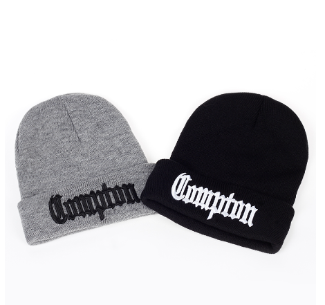 West Beach Gangsta NWA Compton Winter Warm Fashion Beanies Knitted Bonnet Skullies Caps Hip Hop Gorros Knit Hat