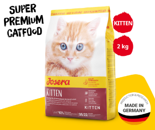 JOSERA Kitten (2kg) | Super Premium Cat Food for Optimal Development