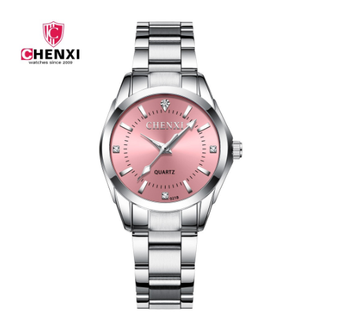 Binbond Original Luxury Women's Stainless Steel Waterproof Luxury Simple Fashion Ladies Watch Couple Watch Quartz Wrist Watch F3