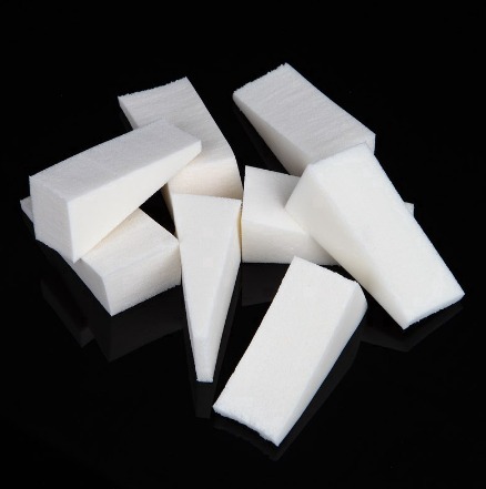 Soft Nail Art Gradient Color Stamp Sponge Acrylic UV Gel Polish Image Transfer Tool Home DIY 24 Pcs