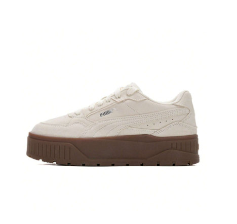 Puma Women's Flat Platform Skate Shoes, Casual Outdoor Sports Sneakers