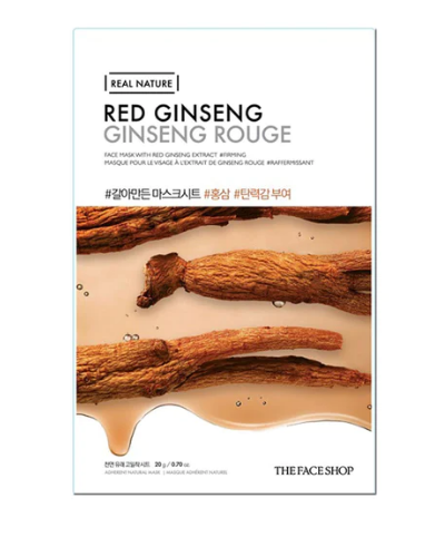 The Face Shop Real Nature Red Ginseng Face Mask