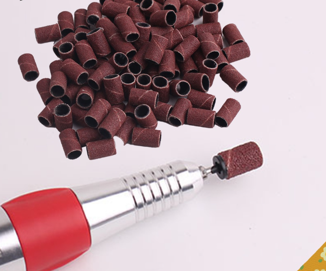 100Pcs Sanding Band Nail Electric Drill Machine Grinding Sand Ring Wear-Resistant