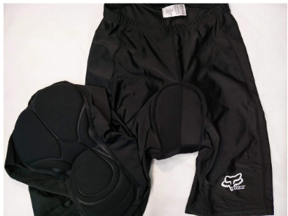 Bike cycling with pad fox