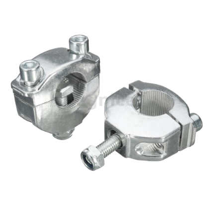 Motorcycle 7/8" 22mm Handle Bar Riser Clamps Mount Mounting 47cc 49cc Dirt