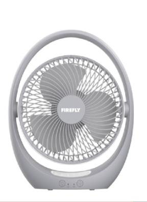 Firefly Fel6115 7" Rechargeable Fan with Night Light