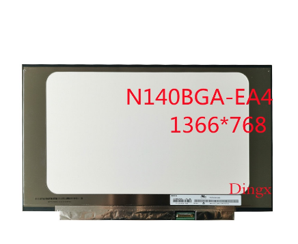 N140BGA-EA4 Rev.C2 NT140WHM-N34 NT140WHM-N44 B140XTN07.2/7.3 LCD Screen 14.0" 30Pin HD 1366X768 Without Screw