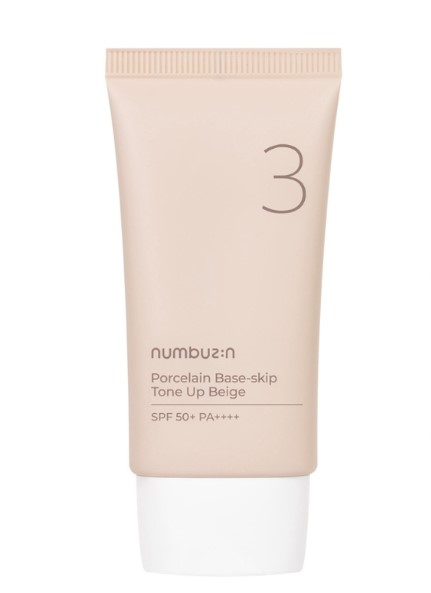 No.3 Porcelain Base-Skip Tone Up Beige 50ml