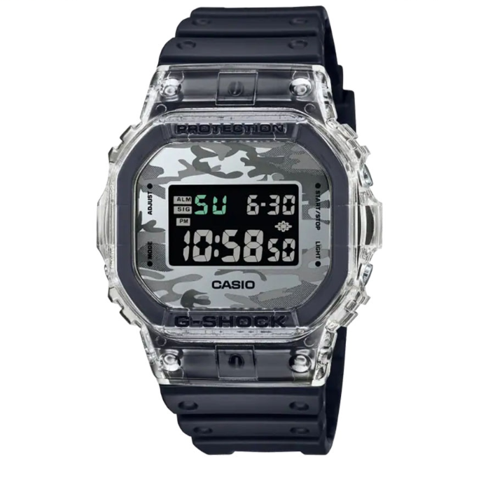 Casio G-Shock Origin Black Resin Digital Watch For Men CDW-5600SKC-1DR