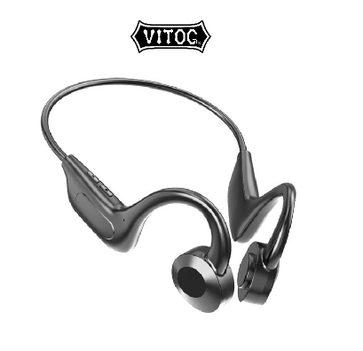 VITOG VG02 TWS Bone Conduction Wireless Earphone Bluetooth Compatible Sports Running Waterproof Gaming Low Latency Noise