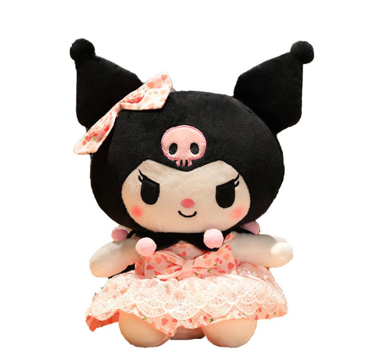 20CM Sanrio Plush Toy 38 Styles Cute Stuffed Dolls HelloKitty Kuromi Melody Cinnamoroll Soft Kawaii Kids Gift K16