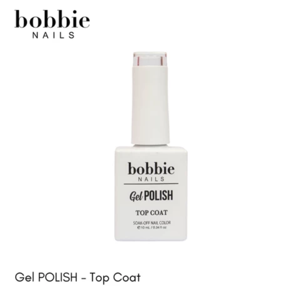 Bobbie Nails Gel Polish Top Coat 10ml