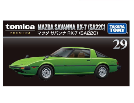 Tomica PRM29 Mazda Savanna RX7 SA22C Green Die-cast