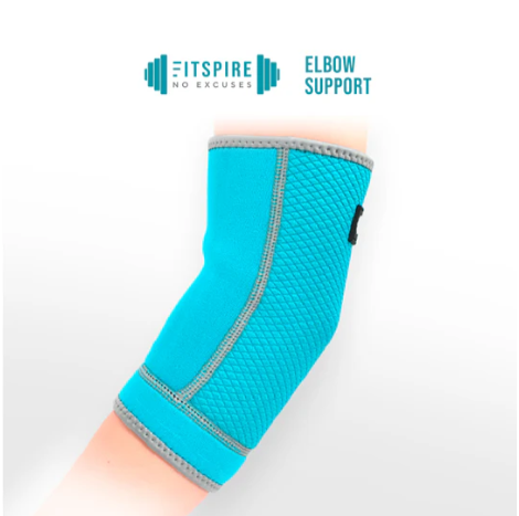 FITSPIRE Elbow Support 70% Neoprene | 30% Nylon Small Exercise | Fitness | Gym | Workout Equipment