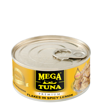 Mega Tuna Flakes Spicy Lemon 180g