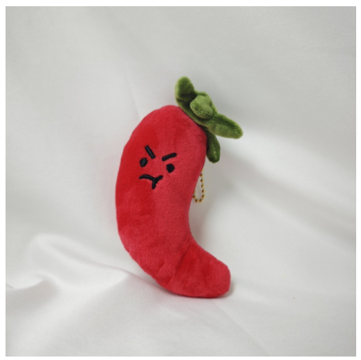 Cute Plush Toys Snacks Vegetables and Fruits Series Expression Plush Doll Bag Pendant  V14