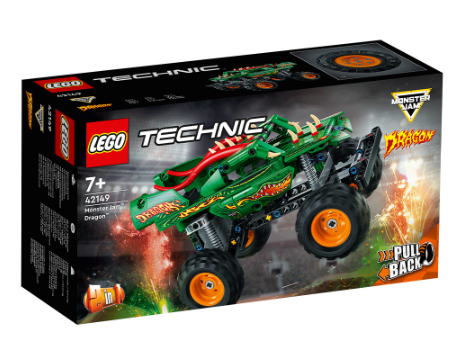 Lego 42149 Technic Monster Jam Dragon Building Blocks