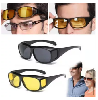 Night Anti-Glare, Night Sight Glasses Vision Glasses For Driving, Driving Goggles/Night Glasses Light Protection Glasses, Night Vision Glasses, Night Vission Set of 2pcs