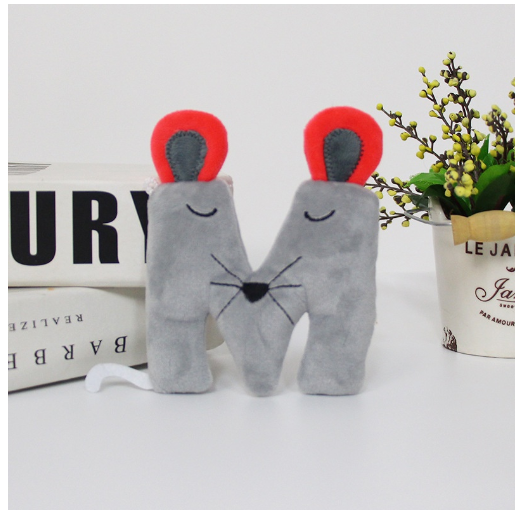 26 PCS Alphabet Plush Toy, Alphabets Alphabet Lore Stuffed Doll Preschool Educational English ABC Letter Toy for Kids Children M