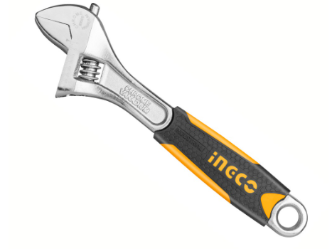 Ingco Heavy Duty Adjustable Wrench / Katala Enlarge Open Monkey Wrench Multifunction Spanner HT-SS