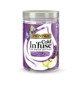 Twinings Cold Infuse Blueberry, Apple & Blackcurrant Jar 12's