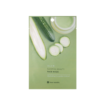 Face Republic Sleeping Beauty Face Mask Hydrating Cucumber Extract 23G